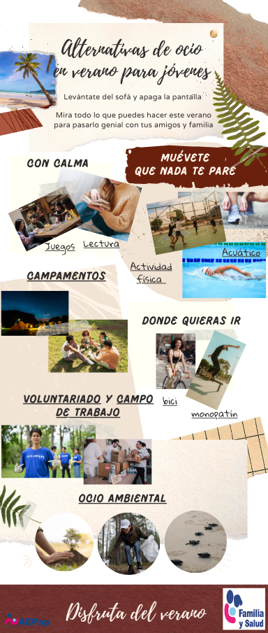 Alternativas De Ocio En Verano Para J Venes Familia Y Salud